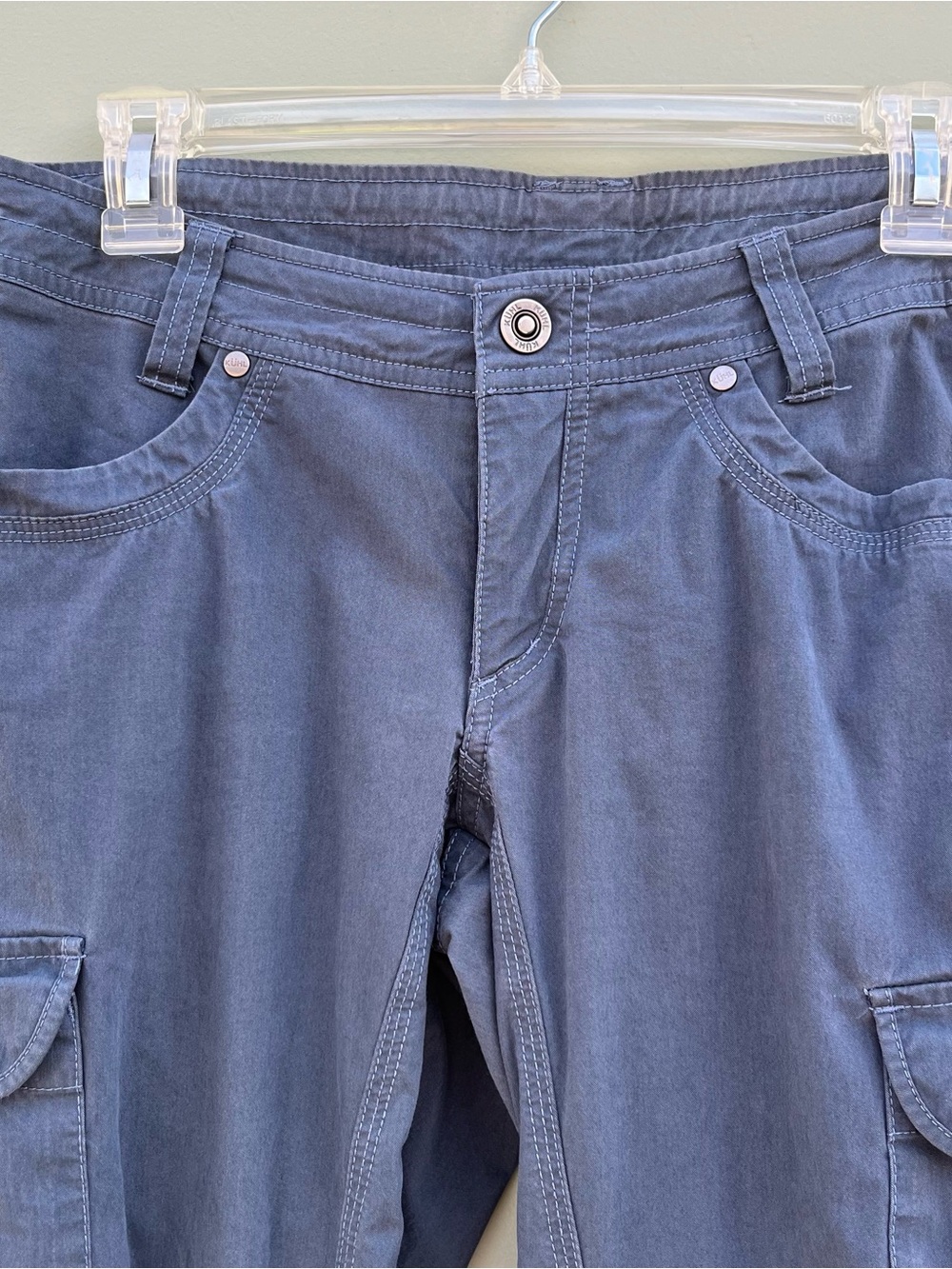 Kuhl 4 Short Splash Roll Up Pant Metal Blue - Granola Gorpcore - Picture 6 of 11